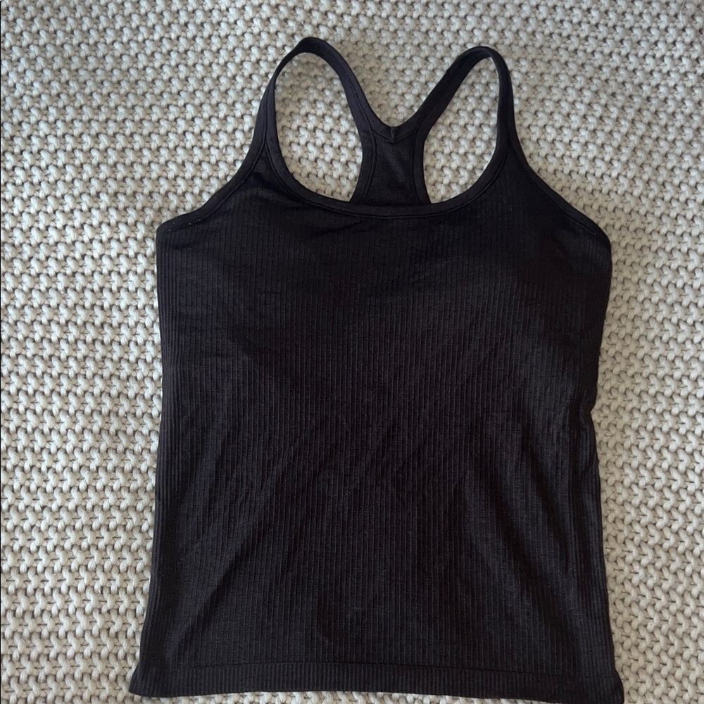 Lululemon Ebb to Street tank top - Sz 12 Espresso
